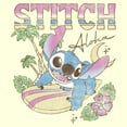 thumbnail image 2 of Mens Lilo & Stitch Surfing Stitch T Shirt, 2 of 4