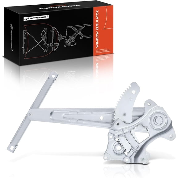 A-Premium Electric Power Window Regulator Without Motor Compatible with Nissan Versa 2012-2024, Rear Left Driver Side