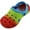 Blue Tie Dye, variant on Norty Boys & Girls Tie Dye Clog Sandal with Backstrap - Runs 2 Sizes Small