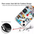 thumbnail image 4 of Summer Aesthetic Case Compatible with iPhone 13,Unique Art Design TPU Bumper Cover Case, 4 of 5