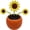 E, variant on Solar Flower Toy, Solarflower – Funny Solar Powered Dancing Flower Pot Car Ornaments, Solar Dancing Flower Car Dashboard Decorations, Flower Swinging Toy for Car Decor, Funny Gifts for Friends