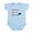 Sky Blue, variant on CafePress - Crawl Walk Fish Body Suit - Baby Light Bodysuit, Size Newborn - 24 Months