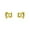 Gold-1, variant on Copper Zirconia Teardrop Tooth Grillz Single Piece, Gold or Silver Tone Smooth Surface Design, Hip Hop Party Dental Jewelry for Men & Women