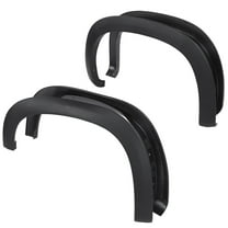 CROSSDESIGN Factory Style Fender Flare Fit for Chevy Silverado 1500 2019-2023 Black