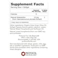thumbnail image 2 of Protocol Astaxanthin 10mg - Free Radical Quencher, Heart & Eye Health, Immune Support - 60 Softgels, 2 of 8