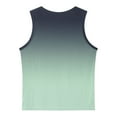thumbnail image 4 of Spazoro Little and Big Girls Tank Tops Undershirts, Sleeveless Gradient Color Breathable Summer Camisole for Kids Girls Boys Green Size 4 T, 4 of 6