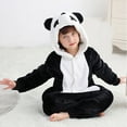 thumbnail image 6 of Rovga Toddler Girls Boys Winter Long Sleeve Jumpsuit Dinosaur Panda Cartoon Easter Outwear Party Dress Cute Outwear, 6 of 7