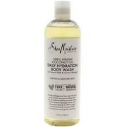 Shea Moisture 100% Virgin Coconut Oil Daily Hydration Body Wash 13 oz (Pack of 4)