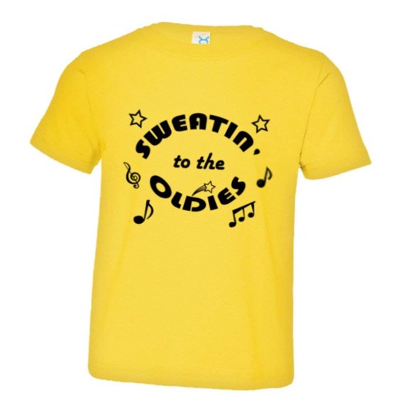 PleaseMeTees™ Toddler Sweating To The Oldies Richard Simmons HQ Tee