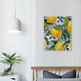 thumbnail image 4 of Nawypu Kitchen Lemon Print Canvas Wall Art Poster Sorrento Lemon Amalfi Painting Artwork Framed for Home Kitchen Decoration, 4 of 5