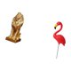thumbnail image 5 of Escultura de león, estatua coleccionable, adorno de mesa, figura artística decorativa para oficina, hogar, estantería, cumpleaños, adorno de jardín, h, 5 of 8
