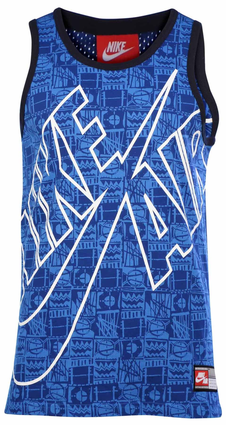 Nike Nike Men's Long Pivot Basketball Tank TopLight Photo Blue