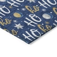 thumbnail image 3 of Addison Rugs Chantille Indoor/Outdoor Transitional Holiday Navy Machine Washable Rectangle Rug, 3' x 5', 3 of 7