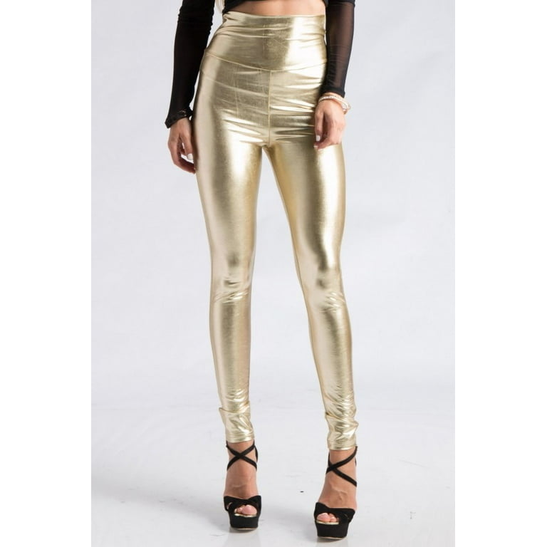 Walmart gold leggings top