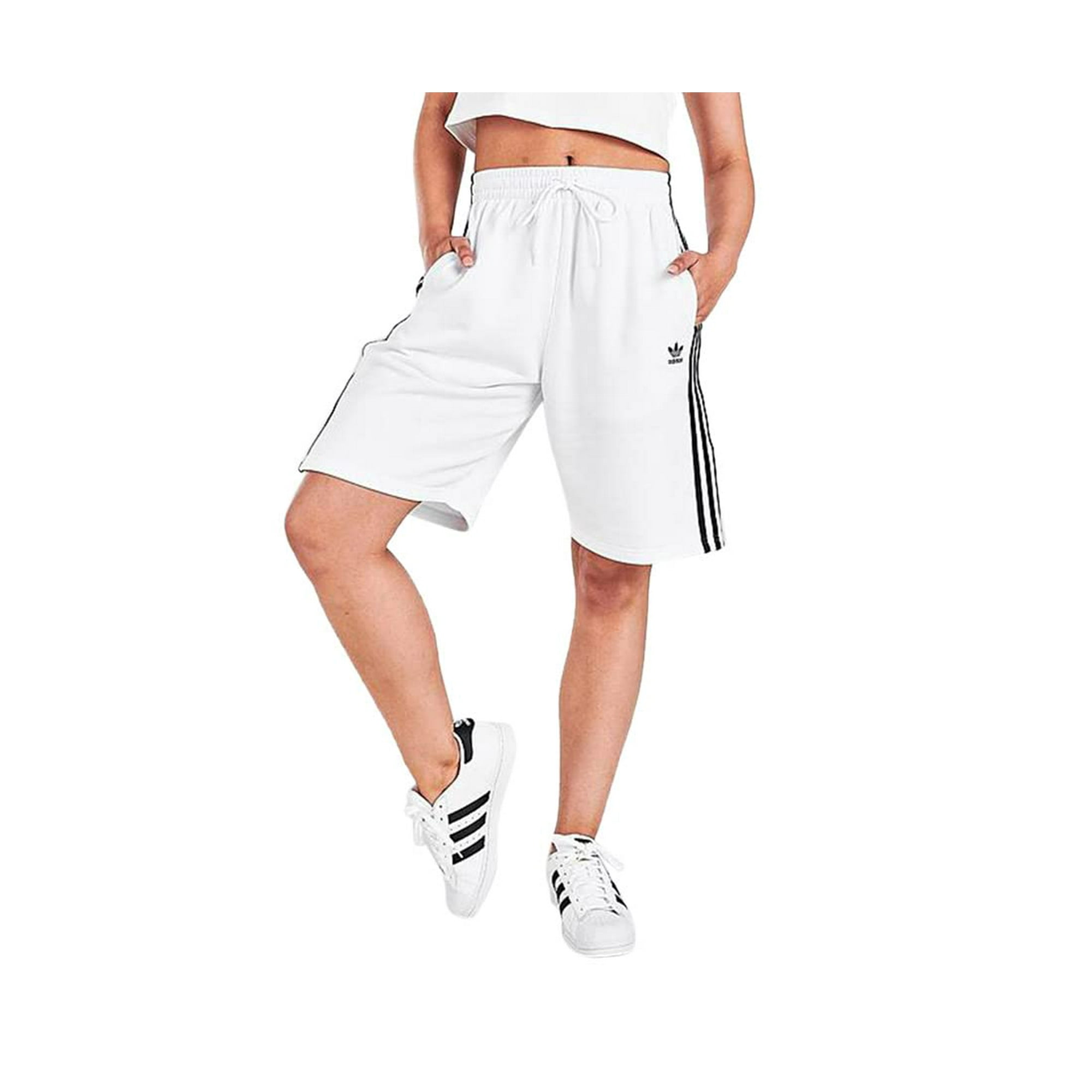 Asistir tortura dos adidas Jogger Short Womens Active Shorts Size M, Color: White/Black |  Walmart Canada