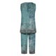 thumbnail image 3 of Conjunto de Verano para las Mujeres Casual Impreso sin Mangas Cuello Redondo Y Pantalones Recortados de Dos Piezas, 3 of 6