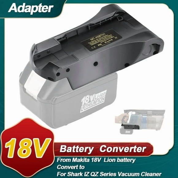Adaptador de Batería para Batería Li-ion Ma-kita de 18V para Reemplazar para Batería Shark-UZ365H IZ363HT IZ462H IZ361H IZ163H IZ362H IZ482H Aspiradora Vertical Inalámbrica