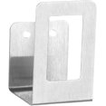 thumbnail image 1 of 2Pcs Multifunctional Storage Rack Decorative Metal Pot Lid Holders Drying Stands for Restaurants Pantry Pot Cover Chopping Boards Kitchen, Silver Hole Mount, 1 of 4