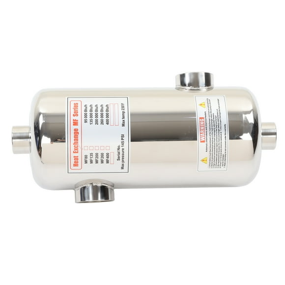 Solar Heat Exchanger,40KW Pool Heat Exchanger Pool Heat Exchanger Swimming Pool Water Heater Performance Driven