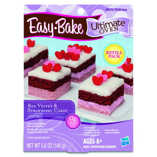Easy Bake Ultimate Oven Gift Bundles for Boys and Girls, Little Chef Gifts,  Birthday Gift Ideas for Kids, Holiday Presents (Oven + Red Velvet Cupcake  Mix) 