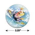 thumbnail image 3 of Surfing Surf Rainforest Tree Frog Tropical Kitchen Refrigerator Locker Button Magnet, 3 of 6