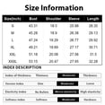 thumbnail image 3 of Men's Linen Shirts Casual Long Sleeve Polo Shirts Classic Button Down Collared Golf T-Shirts Lightweight Fall Tops, 3 of 9