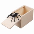 thumbnail image 4 of Prank Spider Scare Box, juguete de madera con forma de animal sorpresa, 4 of 4