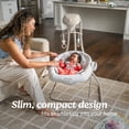 thumbnail image 4 of Graco DuetConnect LX Baby Swing and Bouncer, Wales White, 4 of 9