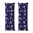 thumbnail image 1 of Fotbe Skull flower leaf purple Funda para Almohada Corporal con Diseño, Funda de Microfibra Ultrasuave de 20x54 Pulgadas, Ropa de Cama Elegante, 1 of 7