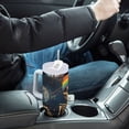 thumbnail image 4 of Yayeee 40oz Stainless Steel Tumbler with Straw and Handle Double-Wall Insulated Travel Water Bottle, Skeleton with Rainbow, 4 of 8