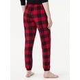 thumbnail image 3 of Joyspun Women's Brushed Hacci Knit Sleep Joggers, Sizes XS to 3X, 3 of 6