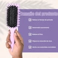 thumbnail image 3 of Cepillo Para Cabello Rizado Para Mujeres,Cepillo Definidor De Rizos 3D Bounce Curl,Peine para peinar el cabello rizado,Peine Desenredador con Curl Bounce,Ideal para Mujeres con Rulos/Ondas (Púrpura), 3 of 4