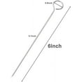 thumbnail image 2 of 6-inch Stainless Steel Turkey Lacers - Needles and Skewers for Trussing Turkey and Poultry (15Pack), 2 of 5