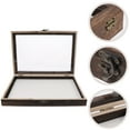thumbnail image 4 of Zonhebin Wooden Tabletop Bug Display Case with Clear Window for Specimen, 4 of 7