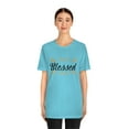thumbnail image 4 of Blessed Unisex Jersey Short Sleeve Tee, 4 of 10