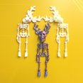 thumbnail image 3 of Skeleton Fridge 3D Printed Funny Skeleton Fridge Mini Fridge With Movable Joints Color Human Refrigerator Locker Halloween Decorations Christmas Decorations Woodworking Vice Clamp Utility Clips Vice, 3 of 3