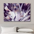 thumbnail image 3 of wall26 Canvas Print Wall Art Sparkling Diamond Crystal Gemstone Landscape Nature Wilderness Digital Art Realism Stylish Chic Decorative Close Up Colorful for Living Room, Bedroom, Office - 16"x2, 3 of 5
