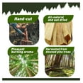 thumbnail image 3 of Fatwood Fire Starter Sticks - Natural Resin Wood - Wood Stove, Fireplace, Campfire - Non-Toxic 14lb Box, 3 of 6