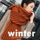 thumbnail image 3 of Qarigey Manténgase abrigado y elegante Colección de bufandas de invierno para mujeres Bufandas de invierno Bufandas largas hechas con nailon Accesorios de disfraces rosa, 3 of 6