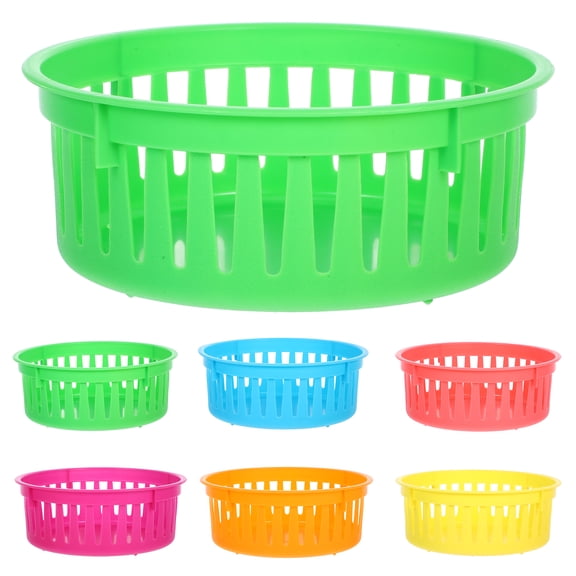 12pcs Tabletop Stationery Organizer Decorative Pen Storage Bucket Multi-use Pen Storage Holder Pen Bucket