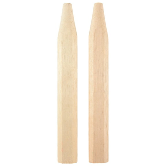 2Pcs Badminton Racket Handle Grip Advanced Badminton Handle Repair of Badminton Racket Poplar Badminton Handle G5,2 x Poplar badminton racket handle,Wood Color