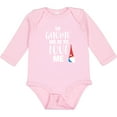 thumbnail image 3 of Inktastic Gnome Me Love Me Girls Long Sleeve Baby Bodysuit, 3 of 5