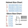 thumbnail image 4 of 1Storm Adult Motocross Helmet BMX MX ATV Dirt Bike Helmet Racing Style HF801 + Goggle + Gloves Bundle; Sonic Orange, 4 of 8