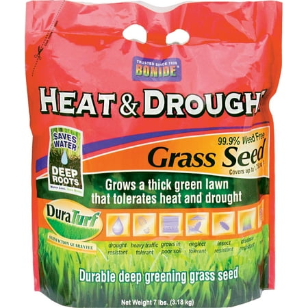 Bonide 60254 7 Lb Heat and Drought Grass Seed