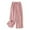Pink, variant on Wide Leg Pants for Women Drawstring Elastic Waist Cotton Linen Pants Lounge Baggy Palazzo Trousers with Pockets 2025