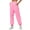 Pink, variant on Women's Pants Petite Dressy âS Lined Sweatpants Wide Straight Leg Bottom Sweatpants Joggers Workout High Waisted Yoga With Pockets Trousers