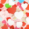 thumbnail image 6 of Uxcell 150Pcs Heart Paper Cutouts 2.5" Small Heart Shaped Tags for Valentine's Day Craft Classroom Bulletin Board Orange, 6 of 6