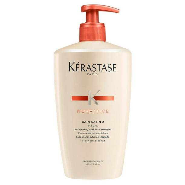 Kerastase Nutritive Bain Satin 2 Shampoo For Dry Sensitised - Walmart.com
