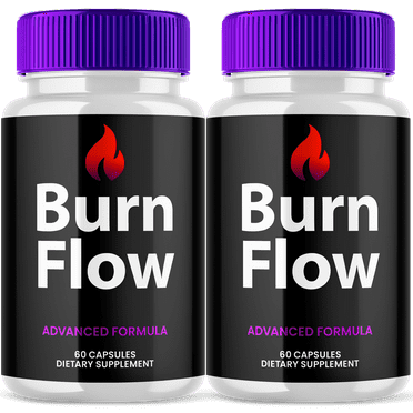 Burn Flow Advanced Formula Pills Supporting Energy and Fitness 120 Capsules