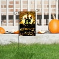 thumbnail image 6 of Happy Halloween Evil Pumpkin Garden Flag 12x18 Inch, Vertical Double Sided Happy Halloween Pumpkin Holiday Outside Decorations Burlap Yard Flag, 6 of 7